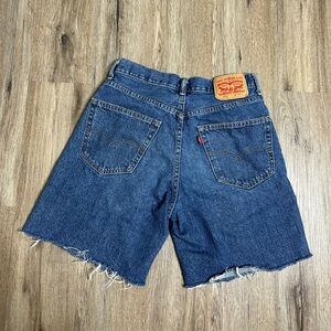 Levi's Classic Blue Denim Jorts